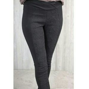 Lace Panel Skinny Pant